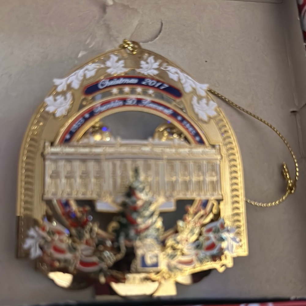 Christmas 2017 White House Ornament